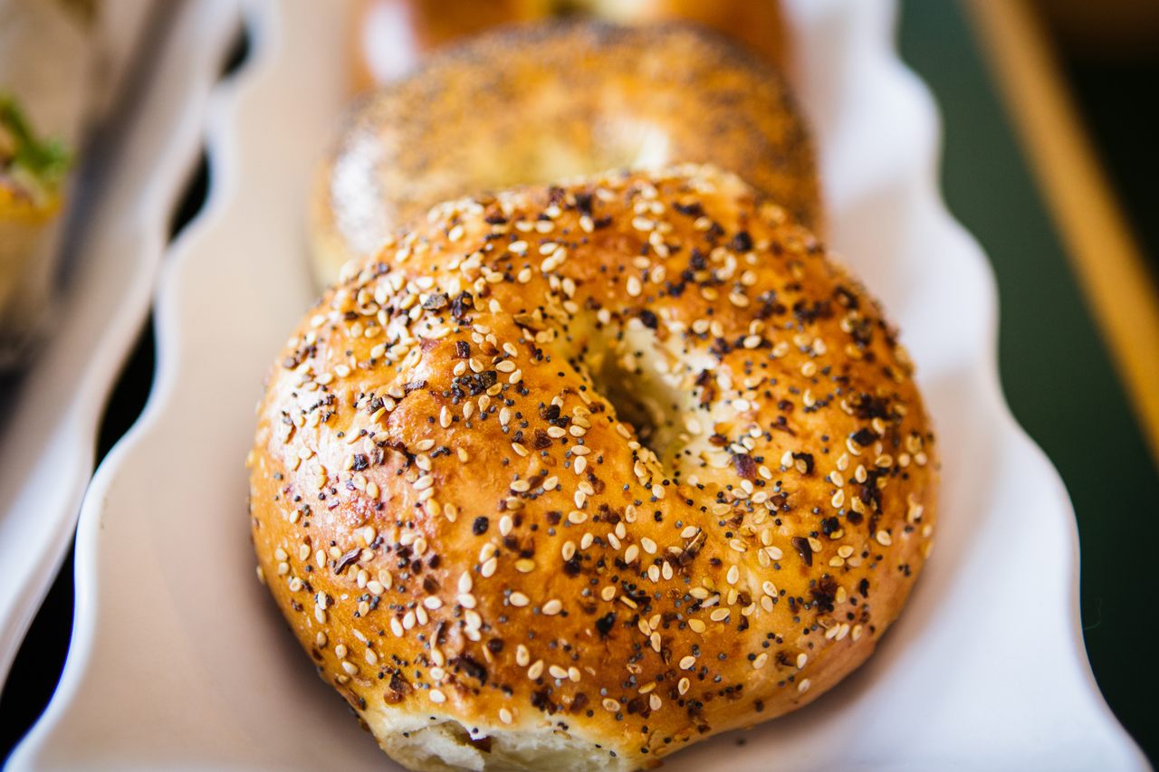 Poppy's Full Everything Bagel - 1 / 48 ct box