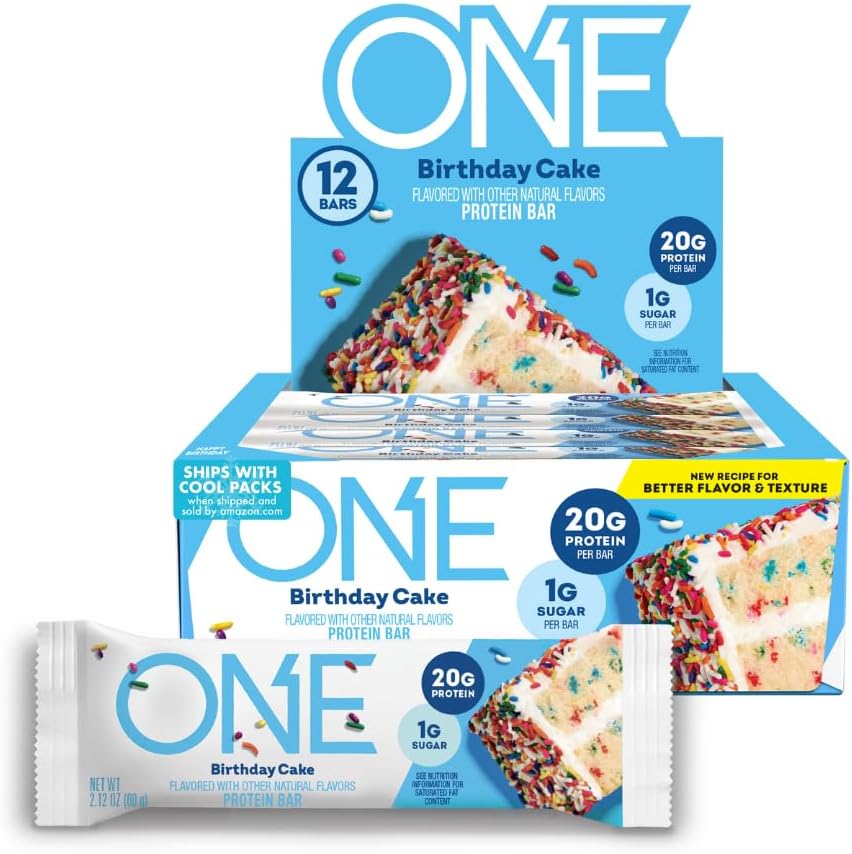 One Brand Birthday Cake Bar - 1 / 12 / 2.1 oz ea