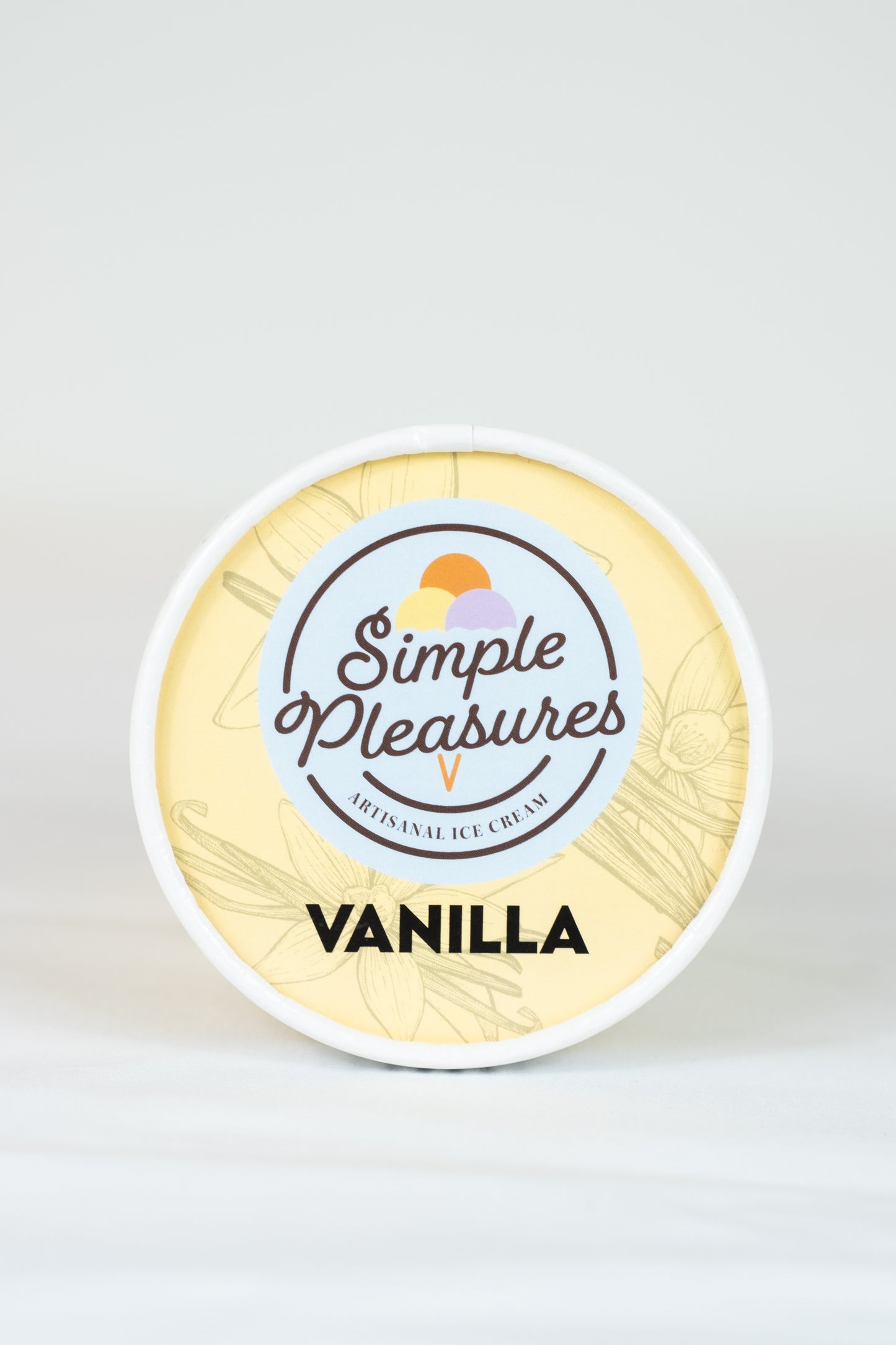 Simple Pleasures Ice Vanilla - 6 / 16 oz ctn