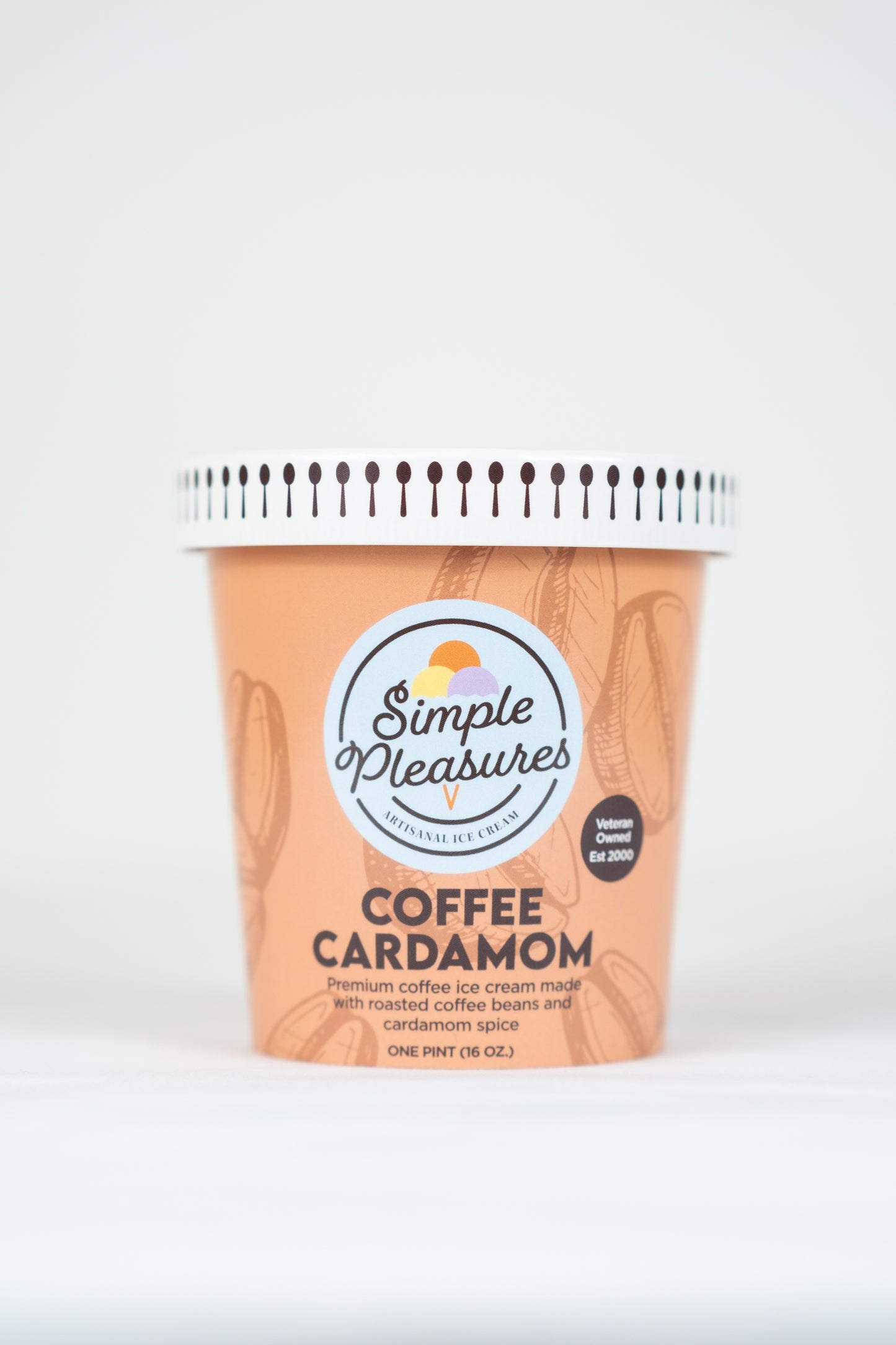 Simple Pleasures Ice Coffee Cardamom - 6 / 16 oz ctn