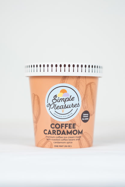 Simple Pleasures Ice Coffee Cardamom - 6 / 16 oz ctn