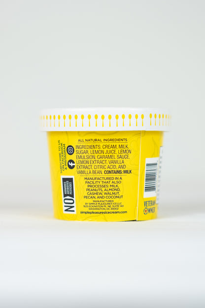 Simple Pleasures Ice Lemon Custard - 6 / 8 oz ctn