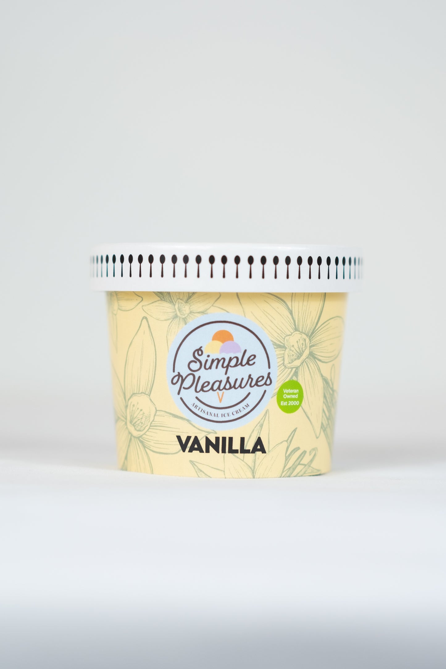 Simple Pleasures Ice Vanilla - 6 / 8 oz ctn