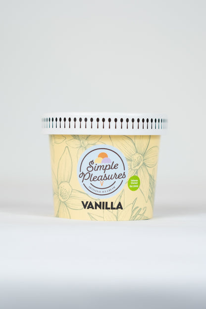 Simple Pleasures Ice Vanilla - 6 / 8 oz ctn