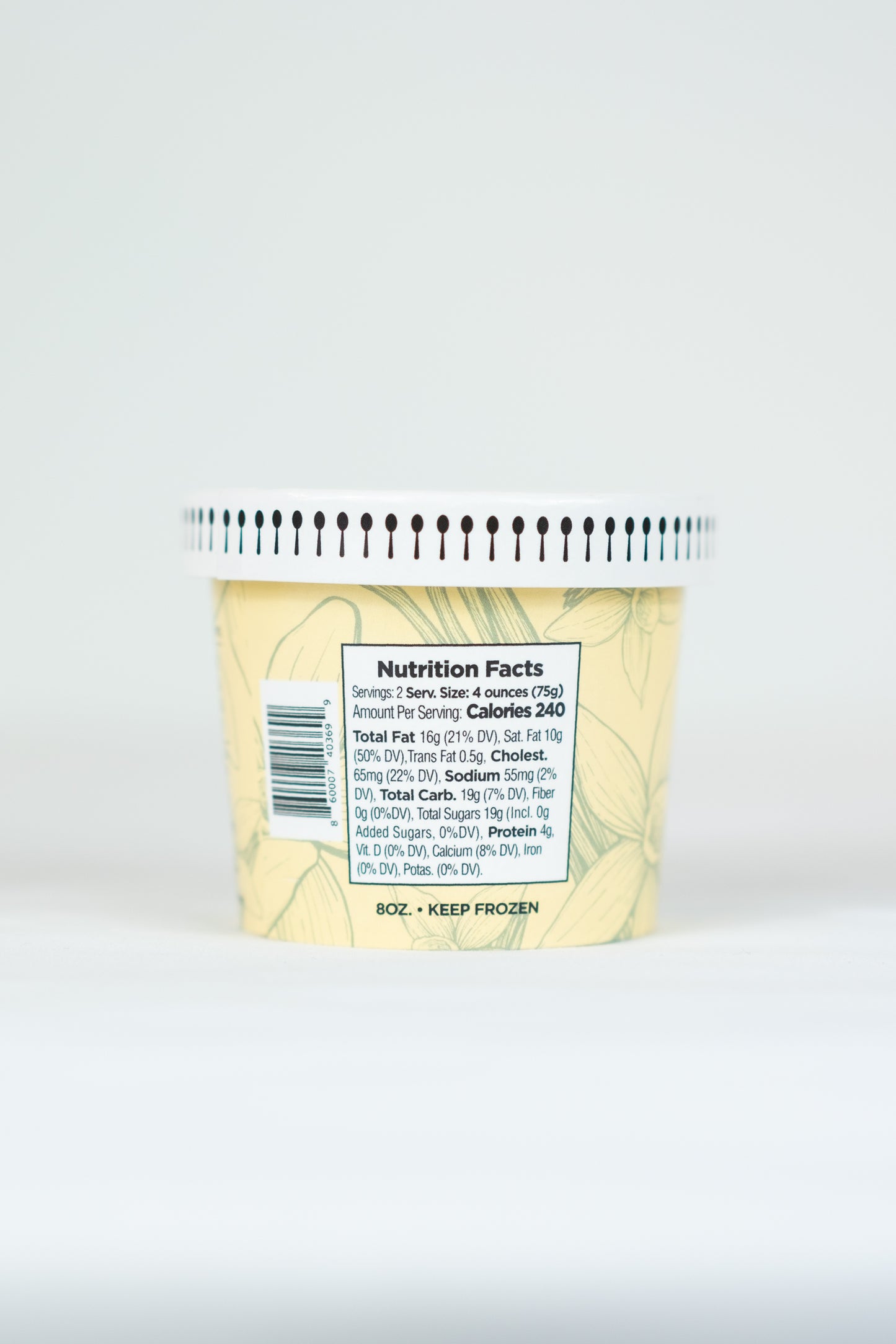 Simple Pleasures Ice Vanilla - 6 / 8 oz ctn