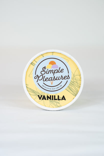 Simple Pleasures Ice Vanilla - 6 / 8 oz ctn