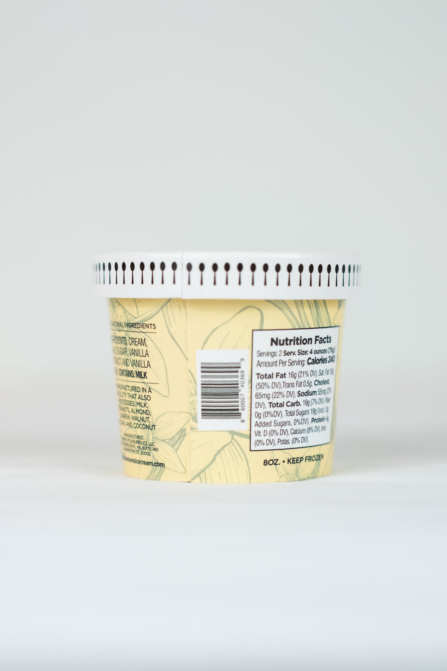 Simple Pleasures Ice Vanilla - 6 / 8 oz ctn