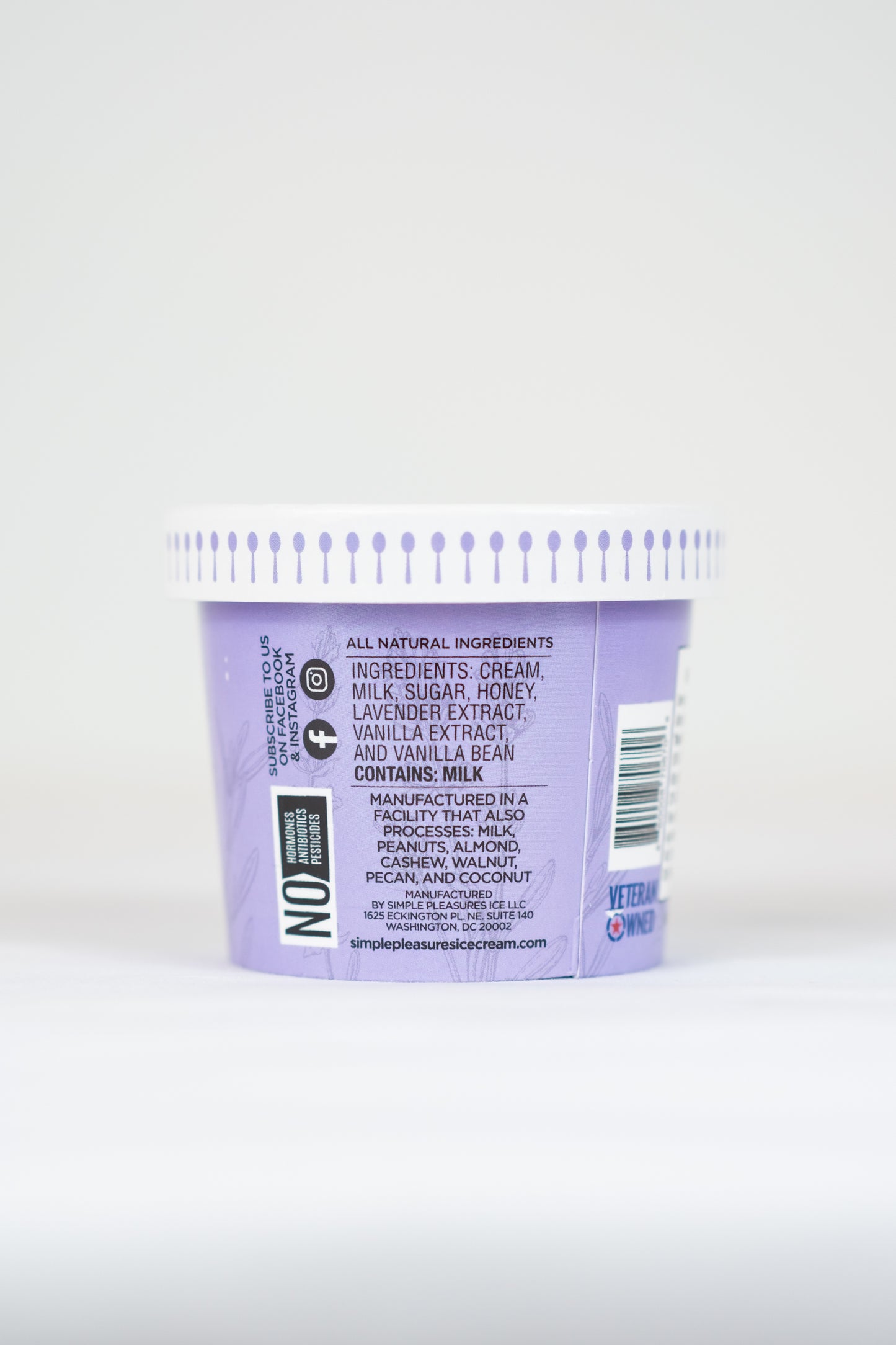 Simple Pleasures Ice Honey Lavender - 6 / 8 oz ctn