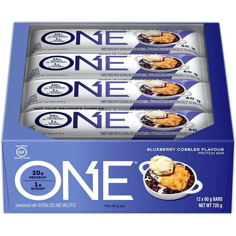 One Brand Blueberry Cobbler Bar - 1 / 12 / 2.12 oz ea