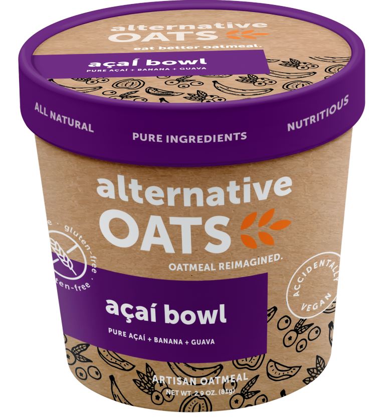 Alternative OATS - acai bowl oat cups - 12 / 2.82 oz ea