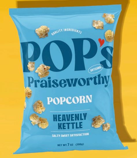 Pop's Praiseworthy Popcorn Heavenly Kettle - 12 / 7.5 oz bag