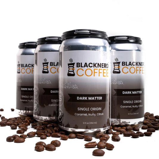 BlackNerd Snapchill Coffee - Dark Matter -  6 / 12 oz can