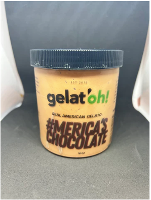 GELAT'OH Merica's Chocolate - 6 / 16 oz jar