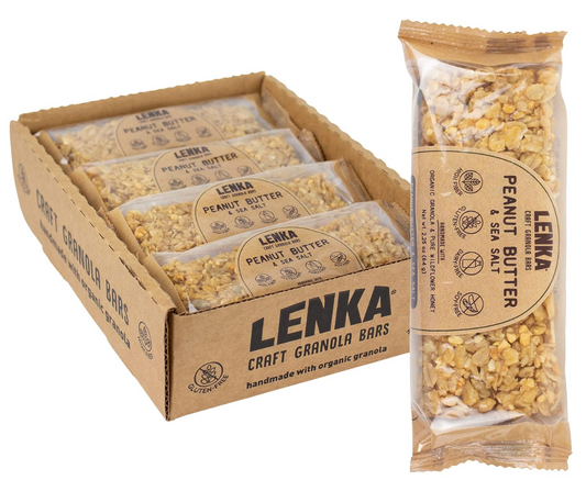 Lenka Bars Peanut Butter - 12 / 1 ct bar