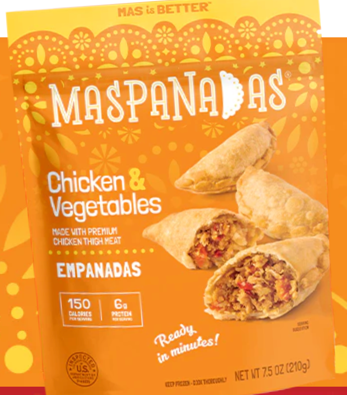 MasPanadas, Chicken empanadas - 6 / 7.5 oz bag