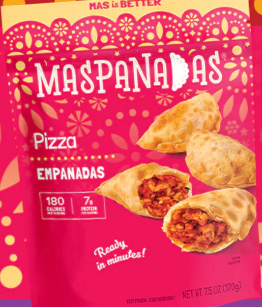 MasPanadas, Pizza empanadas - 6 / 7.5 oz bag