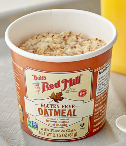 Bob's Red Mill Oatmeal, Brown Sugar Maple - 12 / 2.15 oz ctn