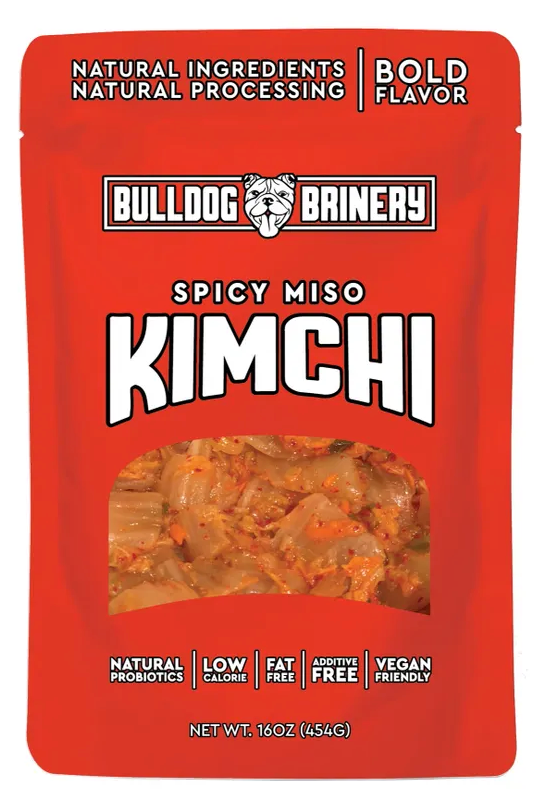 Bulldog Brinery Spicy Miso Kimchi - 6 / 16 oz pouch