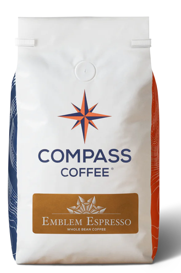 Compass Coffee Emblem Espresso - 4 / 5 lb bag