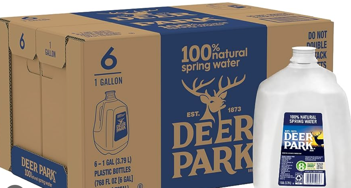 Deer Park Spring Water - 6 / 1 G btl