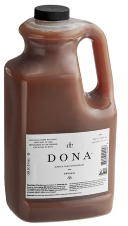 Dona Chai Original Masala Chai 1:1 Concentrate  - 1 / 1 / 64 oz btl