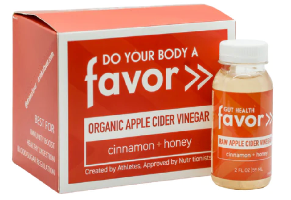 Favor Wellness - Apple Cider Vinegar and Cinammon Honey - 12 / 2 oz btl