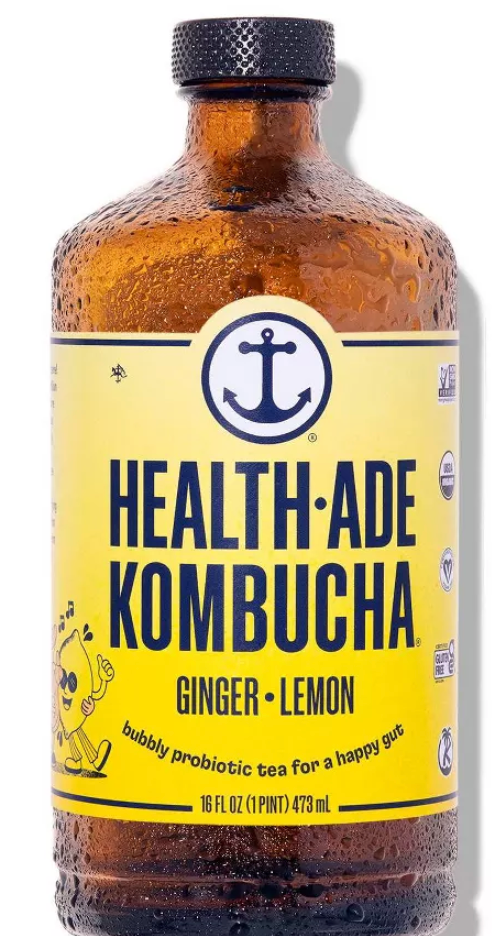 Health Ade Ginger Lemon - 12 / 16 oz btl