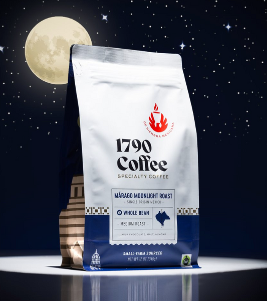 1790 Coffee Márago Moonlight Roast - Whole Bean - 12 / 12 oz pouch