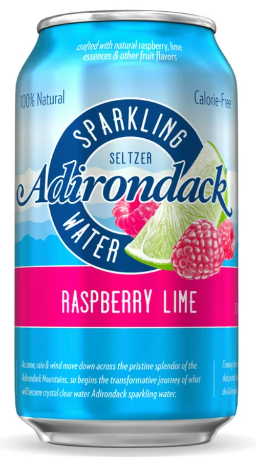 Adirondack Raspberry Lime Seltzer - 24 / 12 oz btl