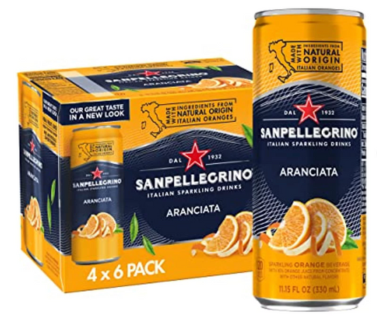 San Pellegrino Aranciata - 24 / 11.15 oz can