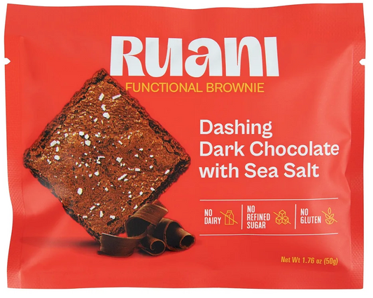 Ruani Dashing Dark Chocolate with Sea Salt - 12 / 52 g ea