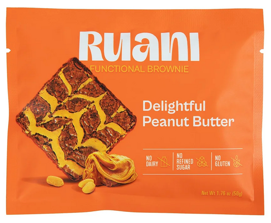 Ruani Delightful Peanut Butter Brownie - 12 / 52 g ea