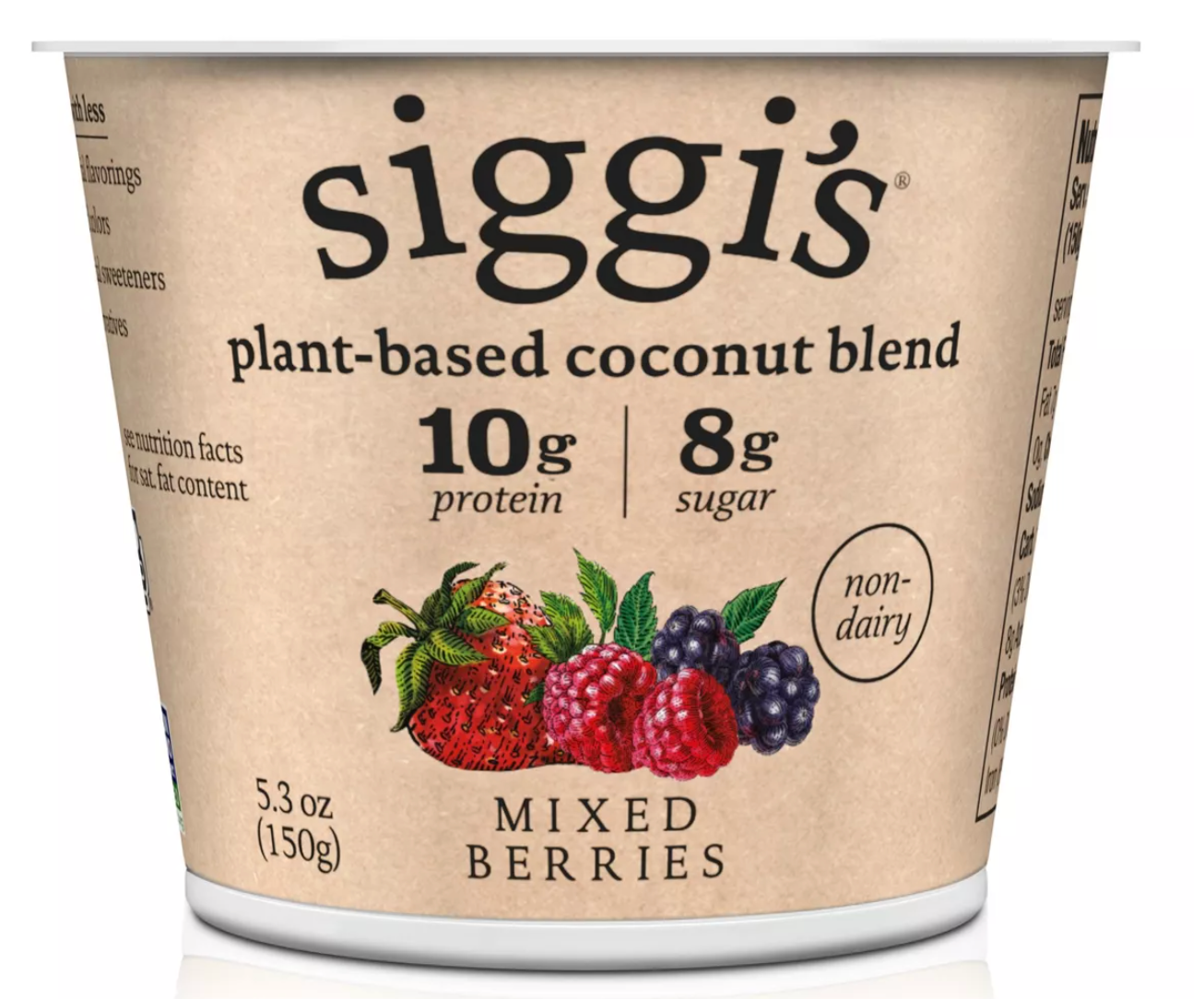 Siggi's Skyr Coconut, ND, Mixed Berry - 6 / 5.3 oz ctn