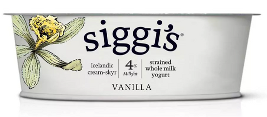 Siggi's Skyr Vanilla, NF, Icelandic - 12 / 5.3 oz ctn