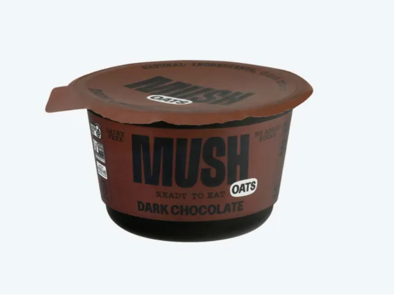 Mush Dark Chocolate Overnight Oats - 1 / 8 / 5 oz ctn