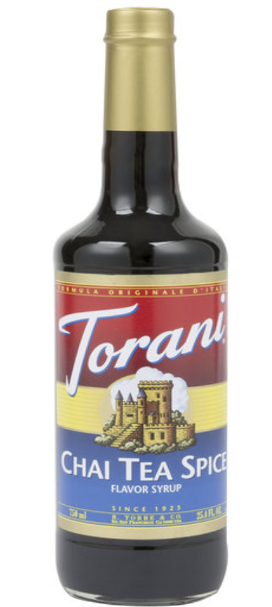 Torani Chai Syrup - 1 / 4 / 750 mL mL btl