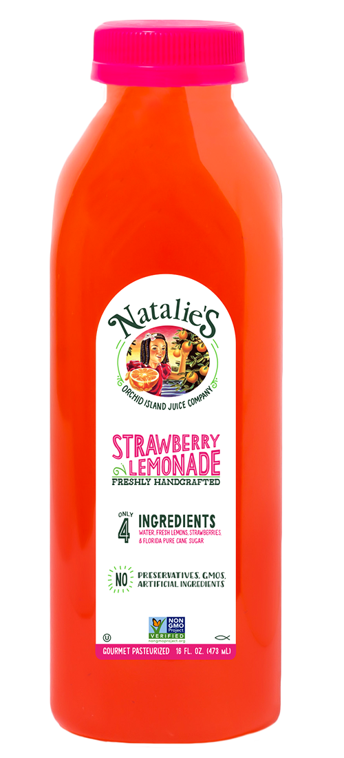 Natalie's Orchard Island Strawberry Lemonade - 6 /  16 oz btl