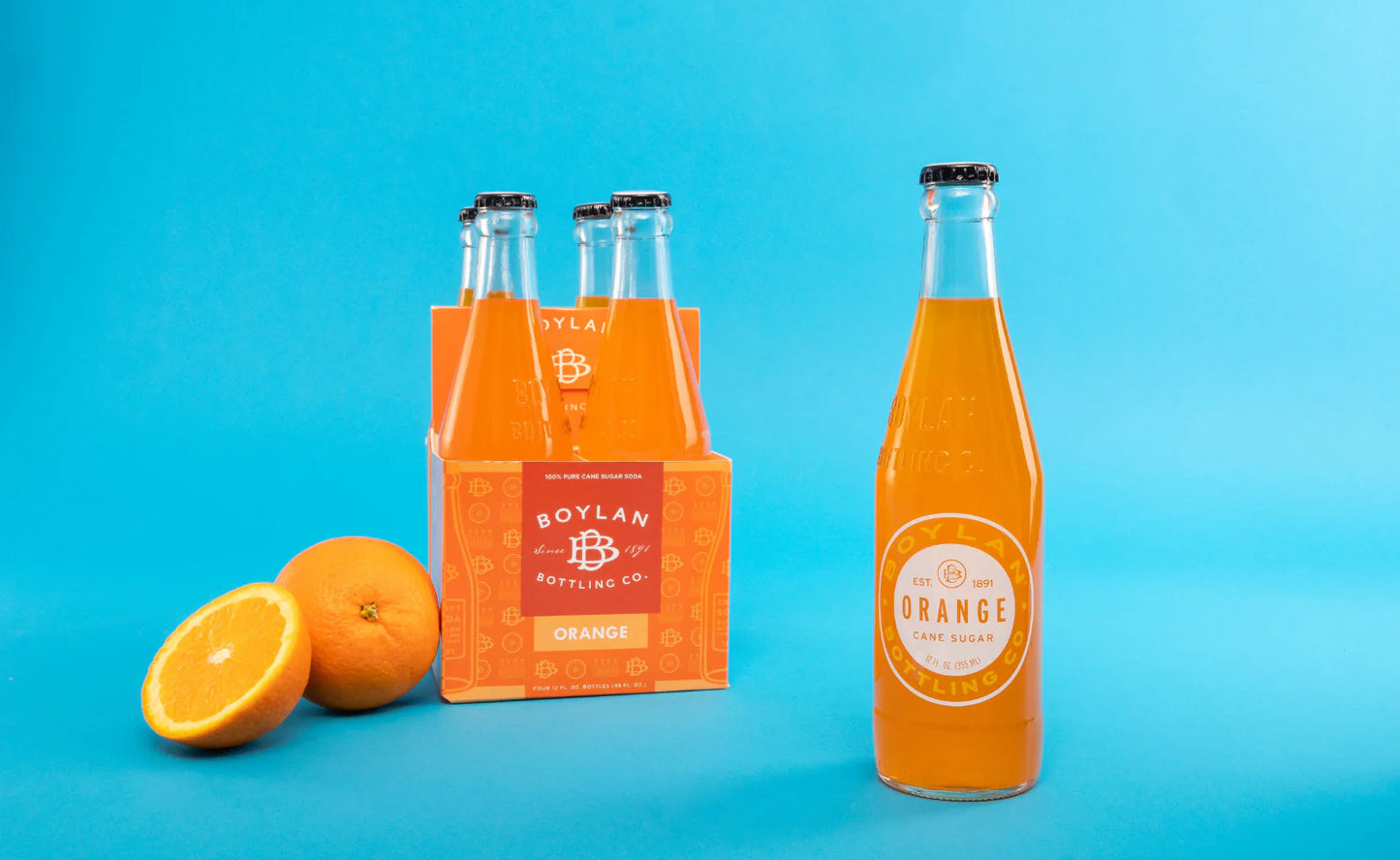 Boylan Orange Soda - 1 / 24 / 12 oz btl