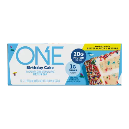 One Brand Birthday Cake Bar - 1 / 12 / 2.1 oz ea