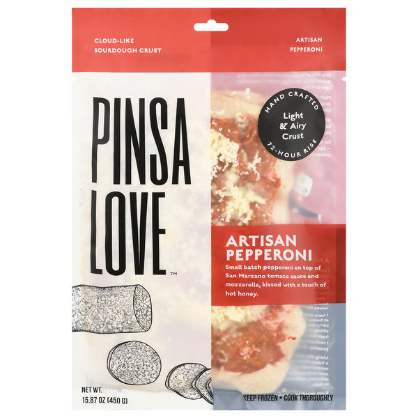 Pinsa.Love Artisan Pepperoni - 6 / 1 / 16 oz ea - F63317