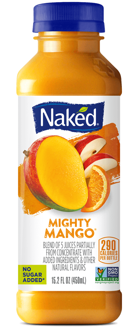 Naked Juice Mighty Mango - 8 / 15.2 oz btl