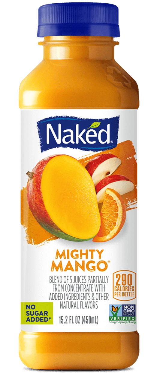 Naked Juice Mighty Mango - 8 / 15.2 oz btl