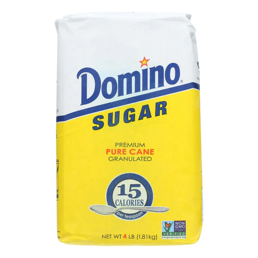 Domino Granulated Sugar - 1 / 10 / 4 lb bag