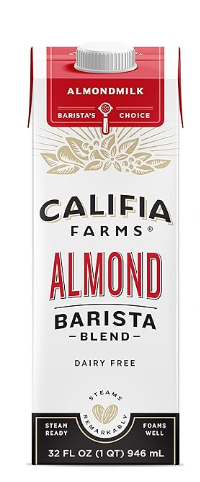 Califia Almond Barista Blend - 1 / 12 / 32 oz box