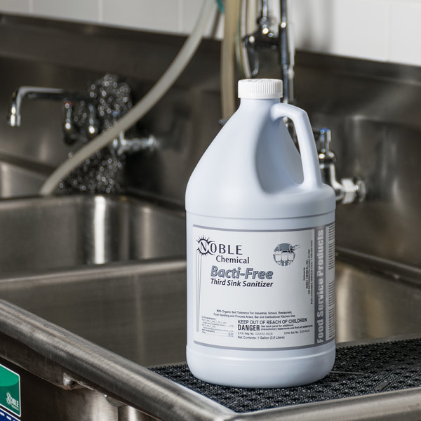 Noble Bacti-Free Third Sink Sanitizer - 1 / 4 / 1 gal btl