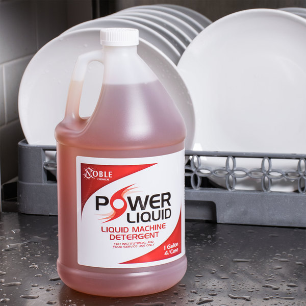 Noble Power Liquid Dishwasher Detergent  - 1 / 4 / 1 gal btl