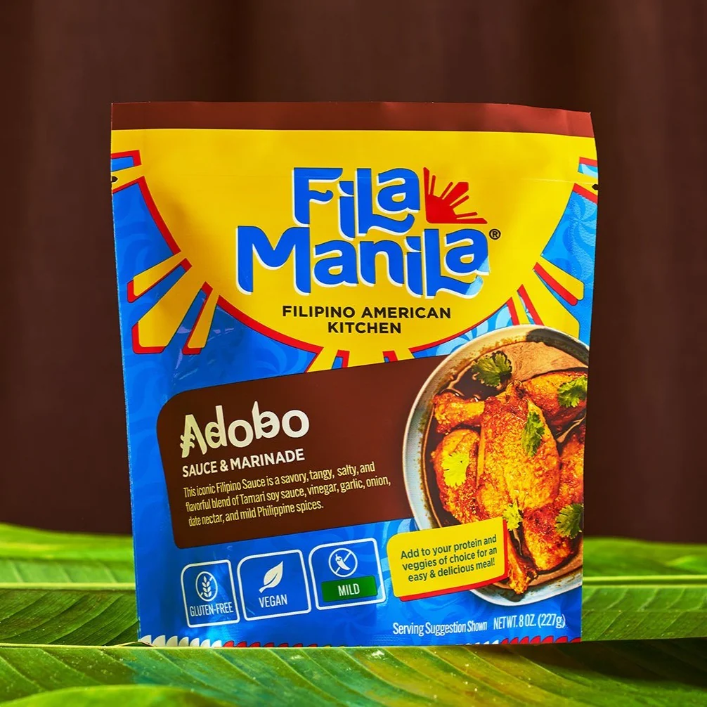 FILA MANILA FILIPINO ADOBO SAUCE - 1 / 6 / 8 oz pouch