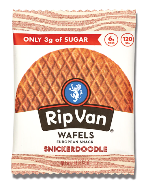 Rip Van Snickerdoodle Wafels - 4 / 12 / 1.16 oz ea