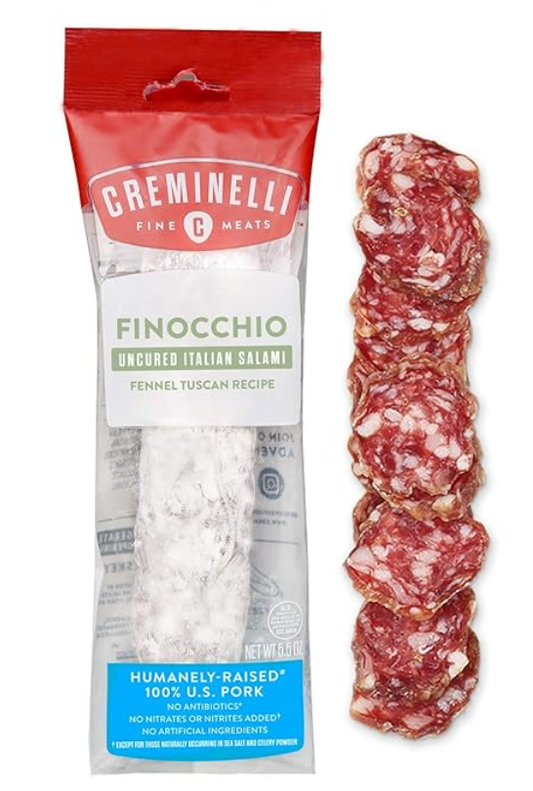 Creminelli Finocchio Uncured Italian Salami - 1 / 9 / 5.5 oz ea