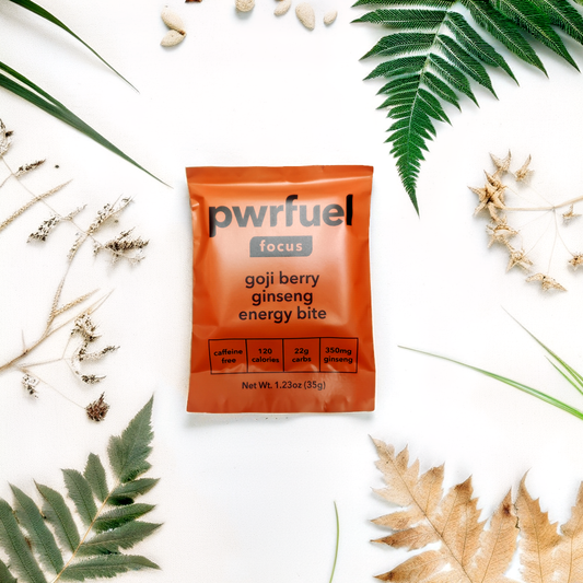 PWRFuel Goji Berry Ginseng Energy Bite - 1 / 12 / 35 grm bar